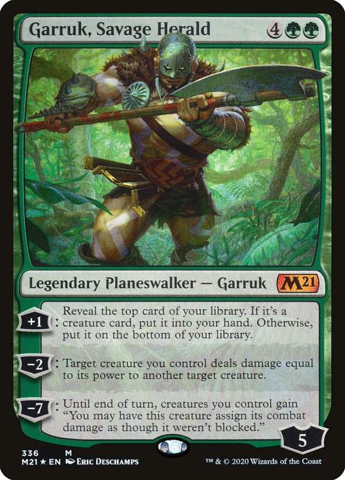 Garruk, Savage Herald [Core Set 2021] | Rock City Comics