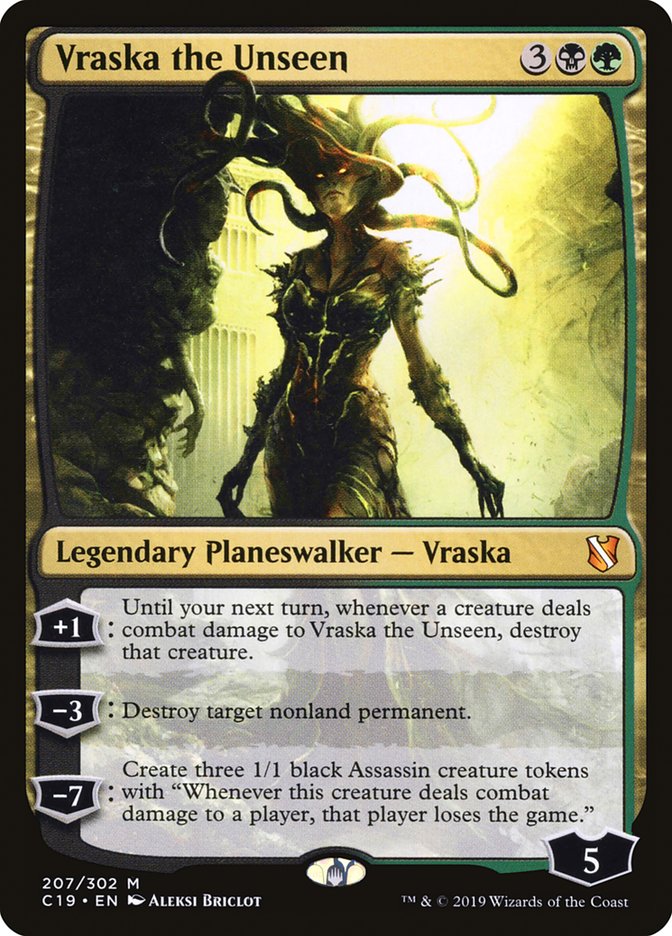 Vraska the Unseen [Commander 2019] | Rock City Comics