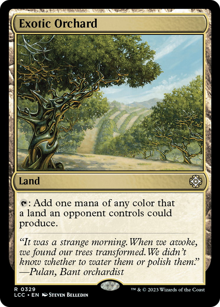 Exotic Orchard [The Lost Caverns of Ixalan Commander] | Rock City Comics