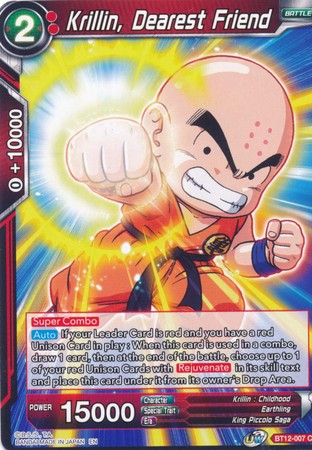 Krillin, Dearest Friend [BT12-007] | Rock City Comics