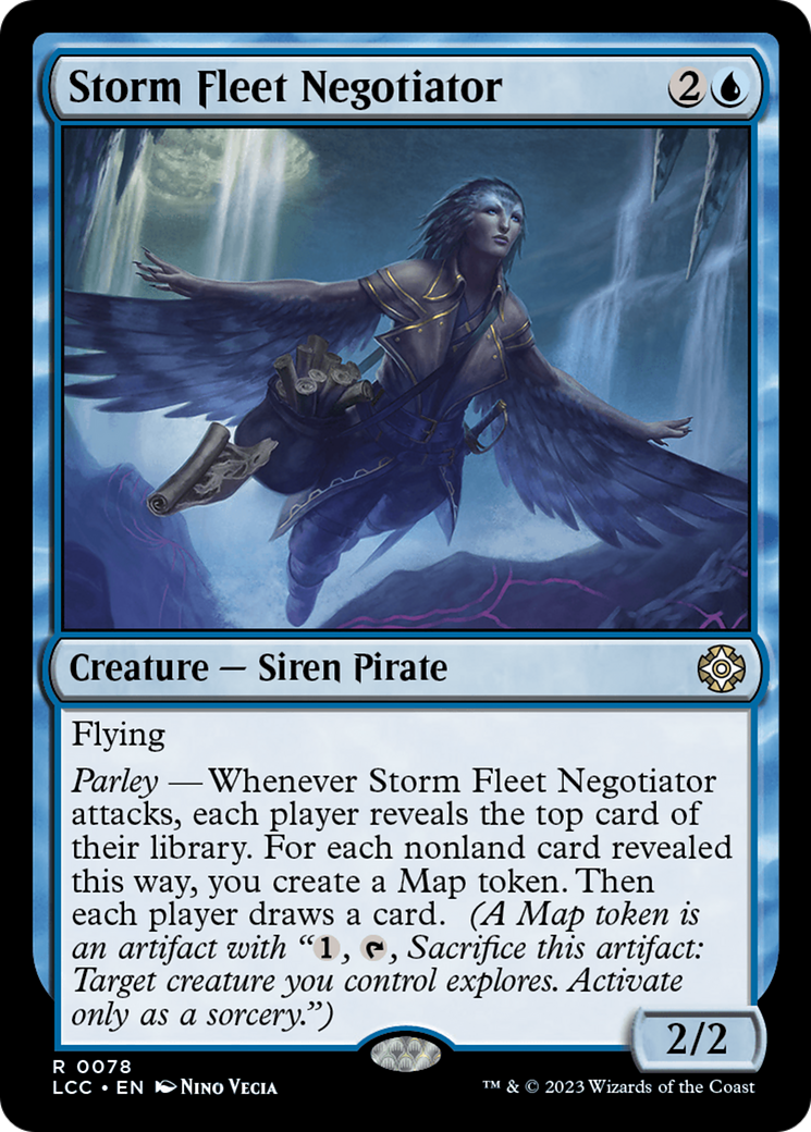 Storm Fleet Negotiator [The Lost Caverns of Ixalan Commander] | Rock City Comics