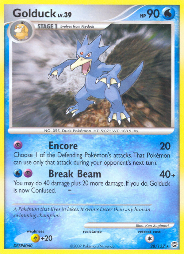 Golduck (28/132) [Diamond & Pearl: Secret Wonders] | Rock City Comics