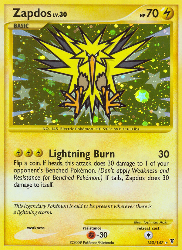 Zapdos (150/147) [Platinum: Supreme Victors] | Rock City Comics