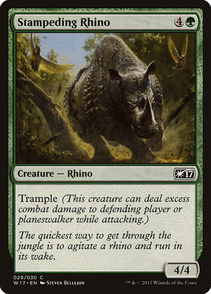 Stampeding Rhino [Welcome Deck 2017] | Rock City Comics