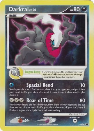 Darkrai (DP24) (Jumbo Card) [Diamond & Pearl: Black Star Promos] | Rock City Comics