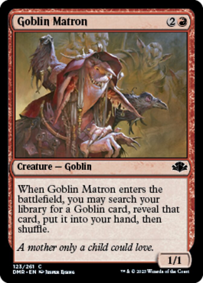 Goblin Matron [Dominaria Remastered] | Rock City Comics