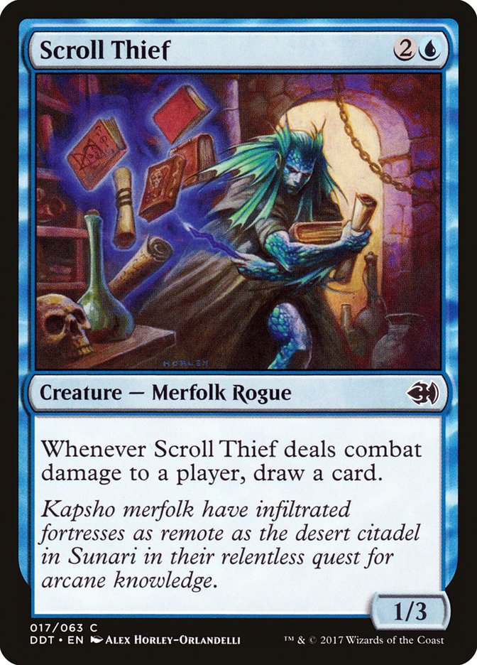 Scroll Thief [Duel Decks: Merfolk vs. Goblins] | Rock City Comics