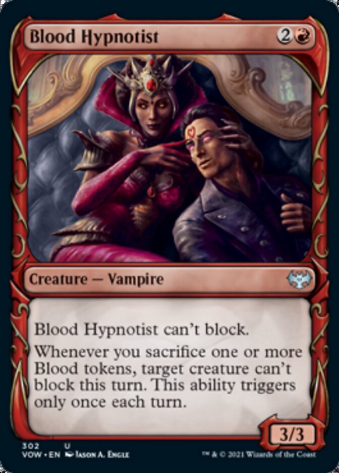 Blood Hypnotist (Showcase Fang Frame) [Innistrad: Crimson Vow] | Rock City Comics