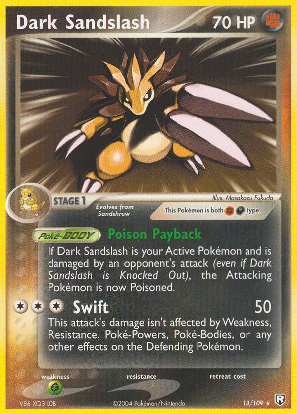 Dark Sandslash (18/109) [EX: Team Rocket Returns] | Rock City Comics