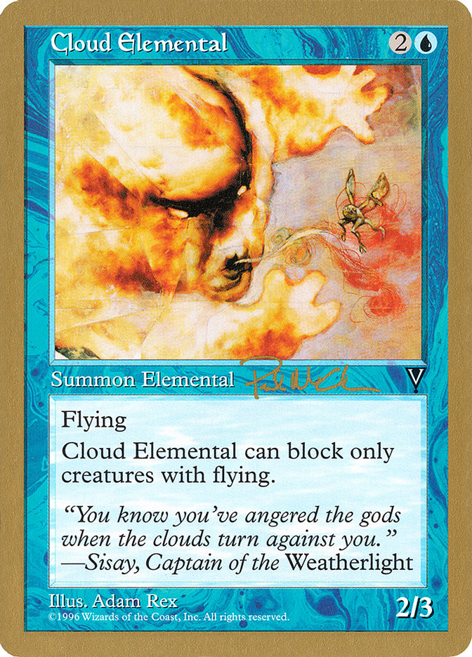 Cloud Elemental (Paul McCabe) [World Championship Decks 1997] | Rock City Comics