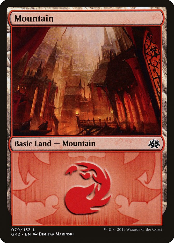 Mountain (79) [Ravnica Allegiance Guild Kit] | Rock City Comics
