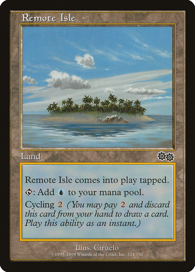 Remote Isle [Urza's Saga] | Rock City Comics
