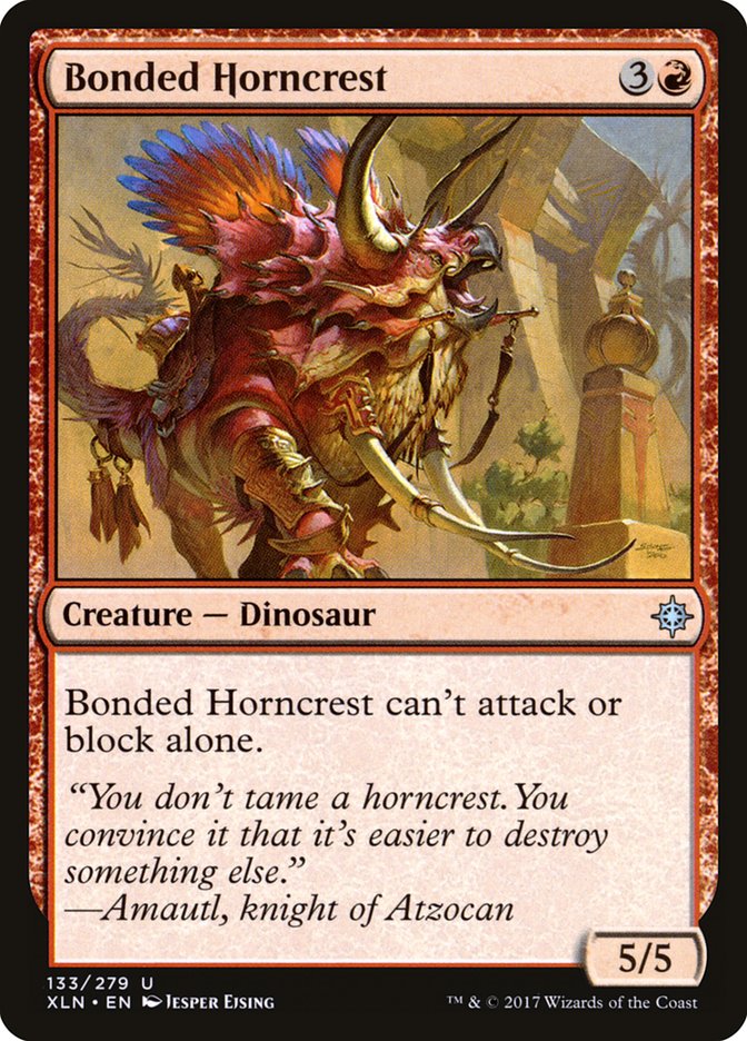 Bonded Horncrest [Ixalan] | Rock City Comics