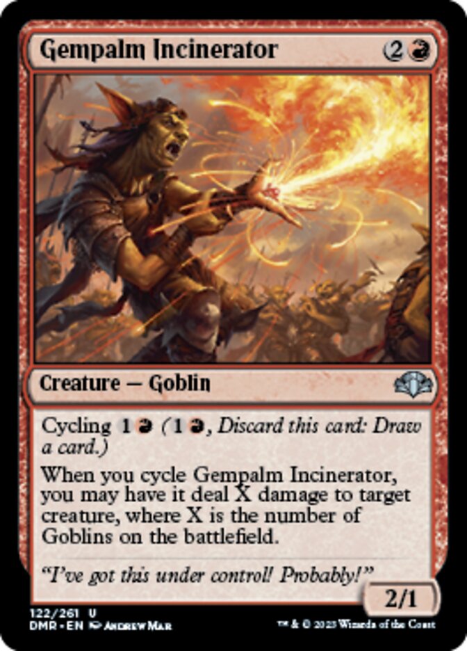 Gempalm Incinerator [Dominaria Remastered] | Rock City Comics