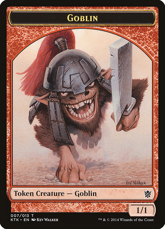 Goblin [Khans of Tarkir Tokens] | Rock City Comics