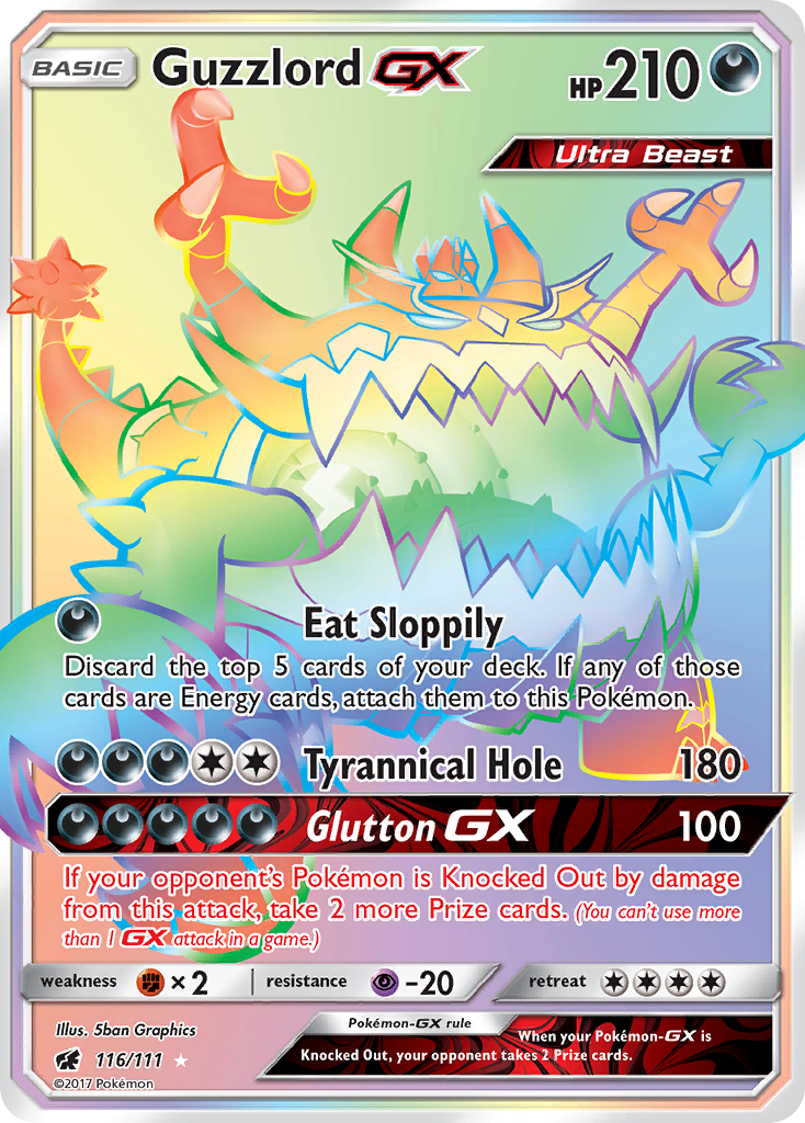 Guzzlord GX (116/111) [Sun & Moon: Crimson Invasion] | Rock City Comics