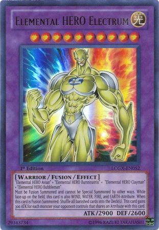 Elemental HERO Electrum [LCGX-EN052] Ultra Rare | Rock City Comics