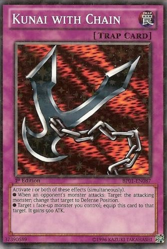 Kunai with Chain [BP01-EN087] Starfoil Rare | Rock City Comics