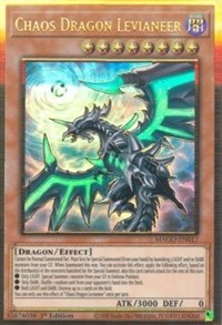 Chaos Dragon Levianeer (Alternate Art) [MAGO-EN017] Gold Rare | Rock City Comics