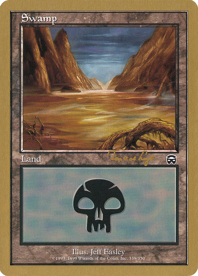 Swamp (tvdl339a) (Tom van de Logt) [World Championship Decks 2001] | Rock City Comics