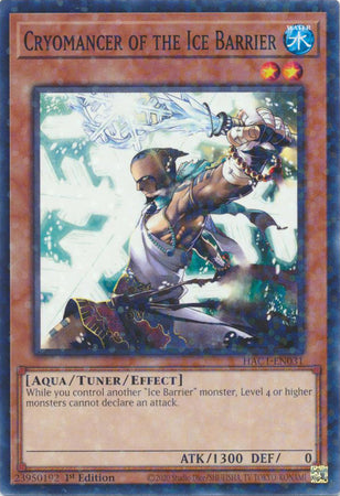 Cryomancer of the Ice Barrier (Duel Terminal) [HAC1-EN031] Common | Rock City Comics