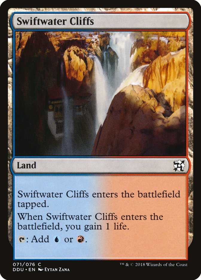 Swiftwater Cliffs [Duel Decks: Elves vs. Inventors] | Rock City Comics