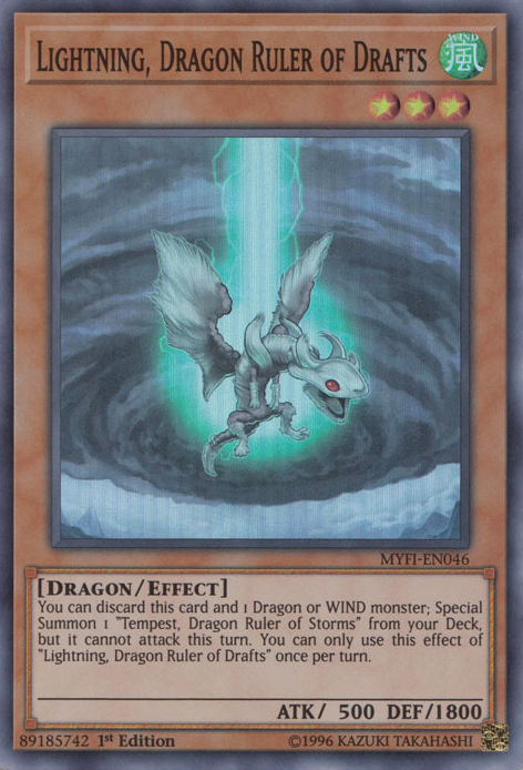 Lightning, Dragon Ruler of Drafts [MYFI-EN046] Super Rare | Rock City Comics