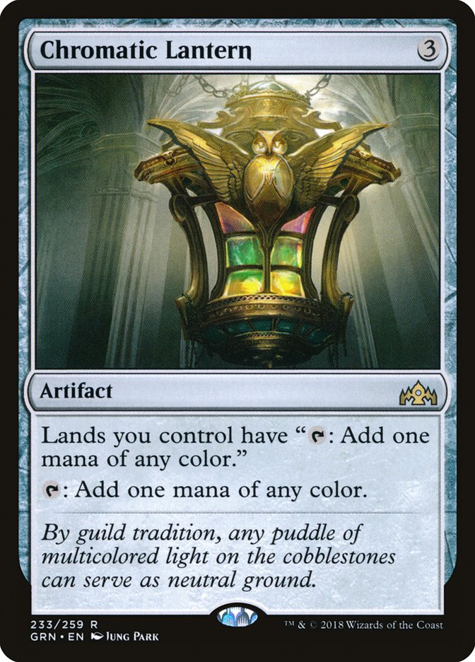 Chromatic Lantern [Guilds of Ravnica] | Rock City Comics