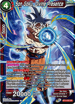 Son Goku, Divine Presence (BT14-005) [Cross Spirits] | Rock City Comics