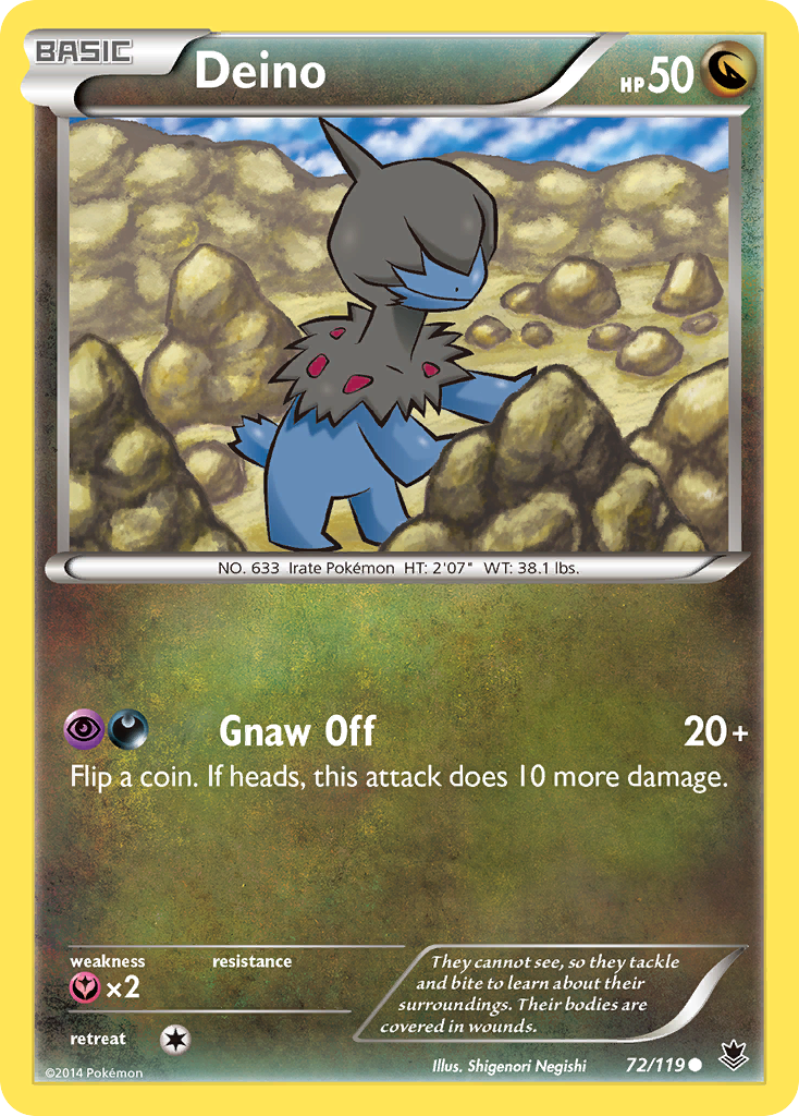 Deino (72/119) [XY: Phantom Forces] | Rock City Comics