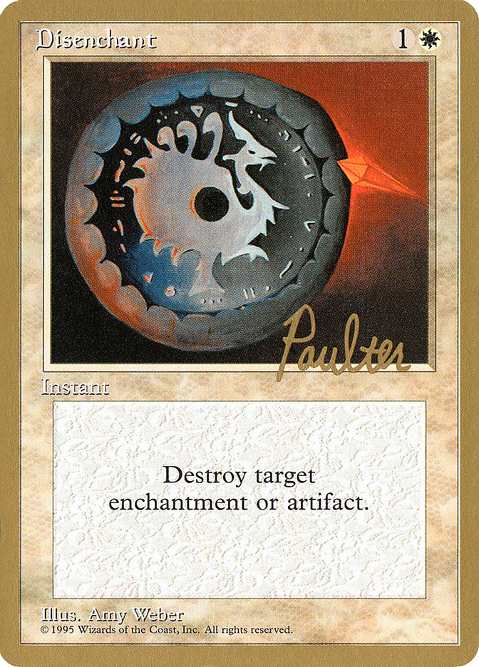 Disenchant (Preston Poulter) [Pro Tour Collector Set] | Rock City Comics