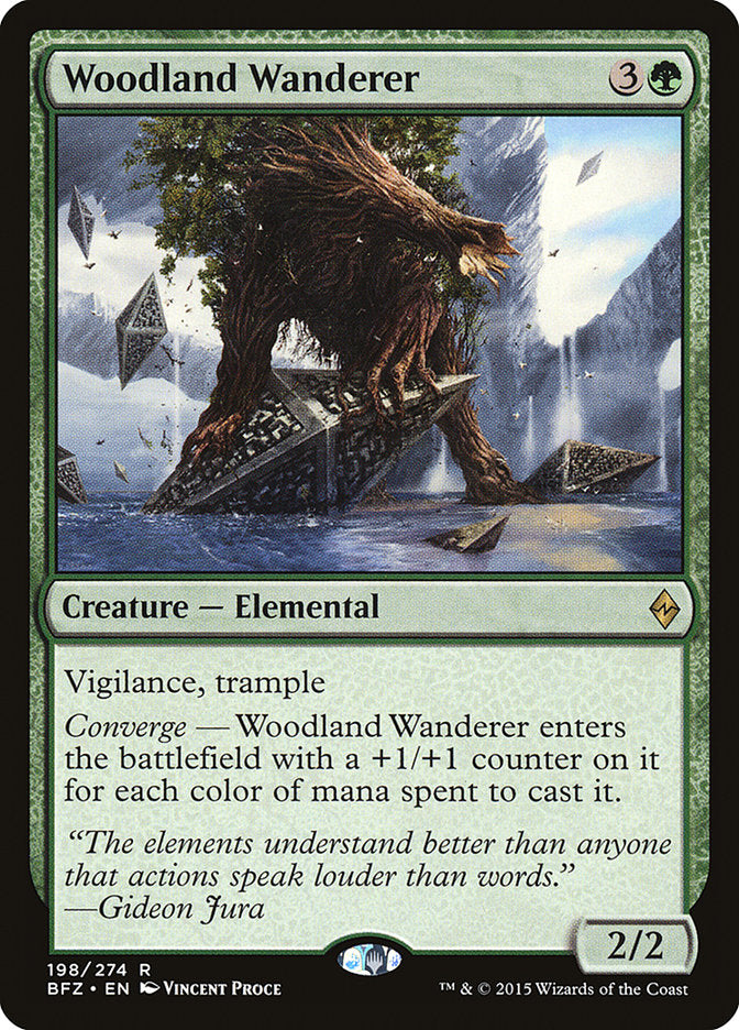 Woodland Wanderer [Battle for Zendikar] | Rock City Comics