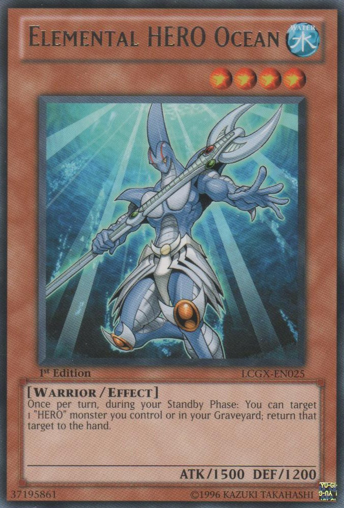 Elemental HERO Ocean [LCGX-EN025] Rare | Rock City Comics