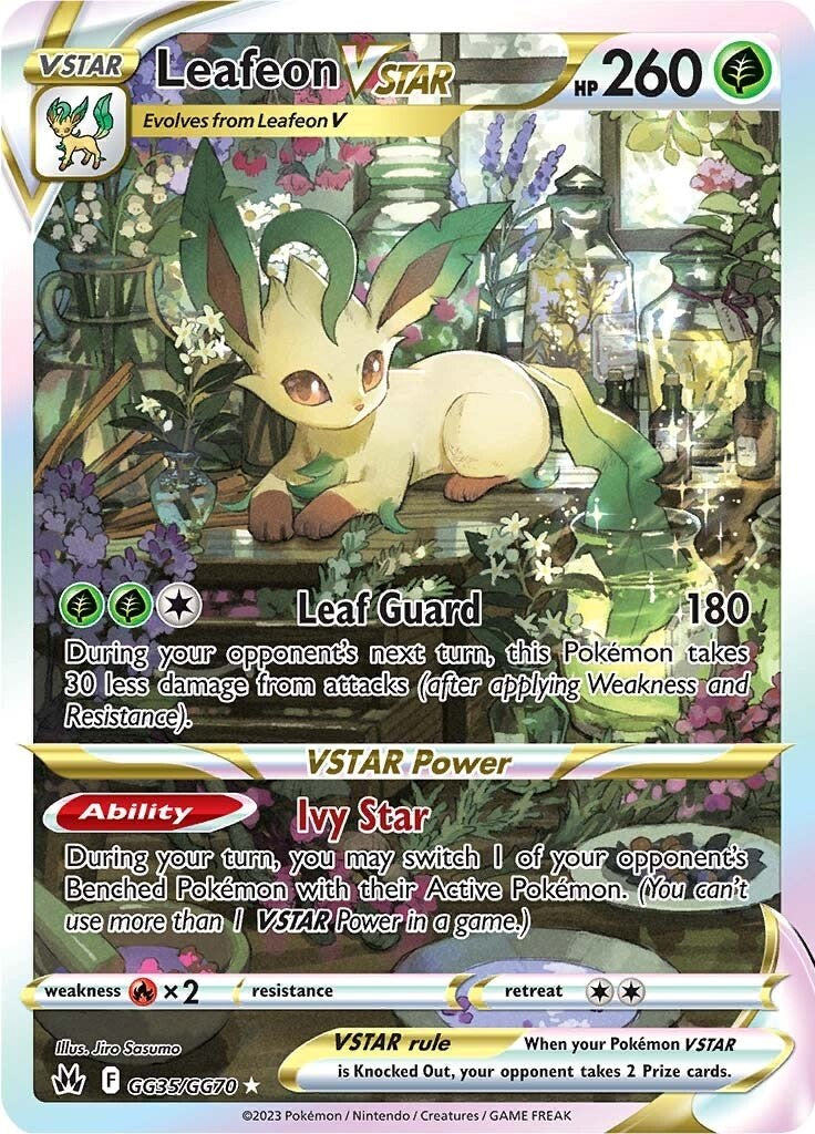 Leafeon VSTAR (GG35/GG70) [Sword & Shield: Crown Zenith] | Rock City Comics