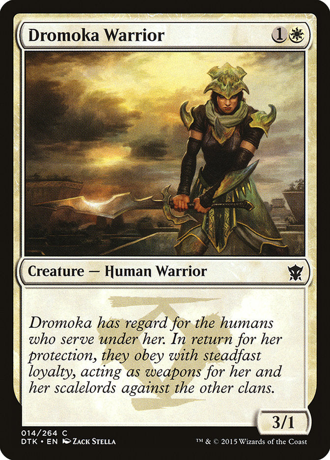 Dromoka Warrior [Dragons of Tarkir] | Rock City Comics
