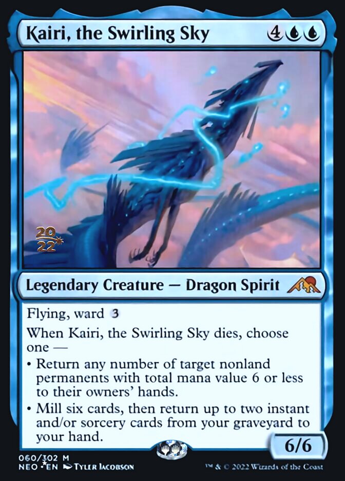 Kairi, the Swirling Sky [Kamigawa: Neon Dynasty Prerelease Promos] | Rock City Comics