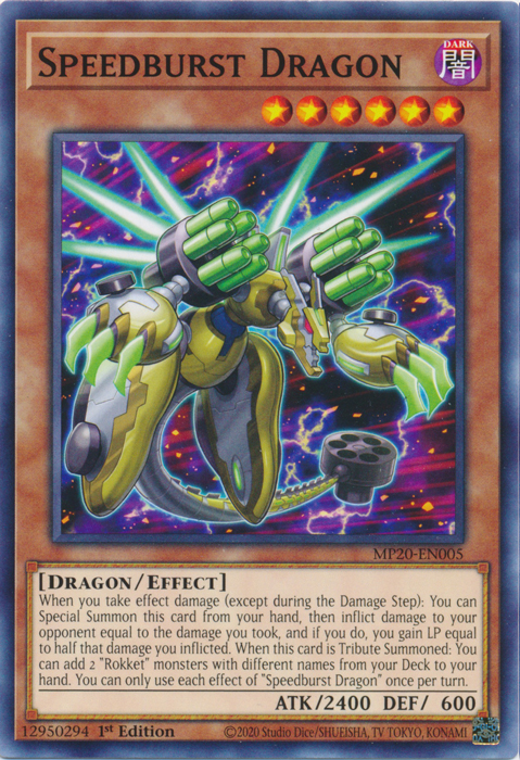 Speedburst Dragon [MP20-EN005] Common | Rock City Comics