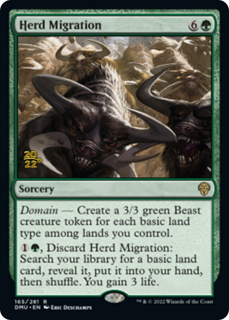 Herd Migration [Dominaria United Prerelease Promos] | Rock City Comics