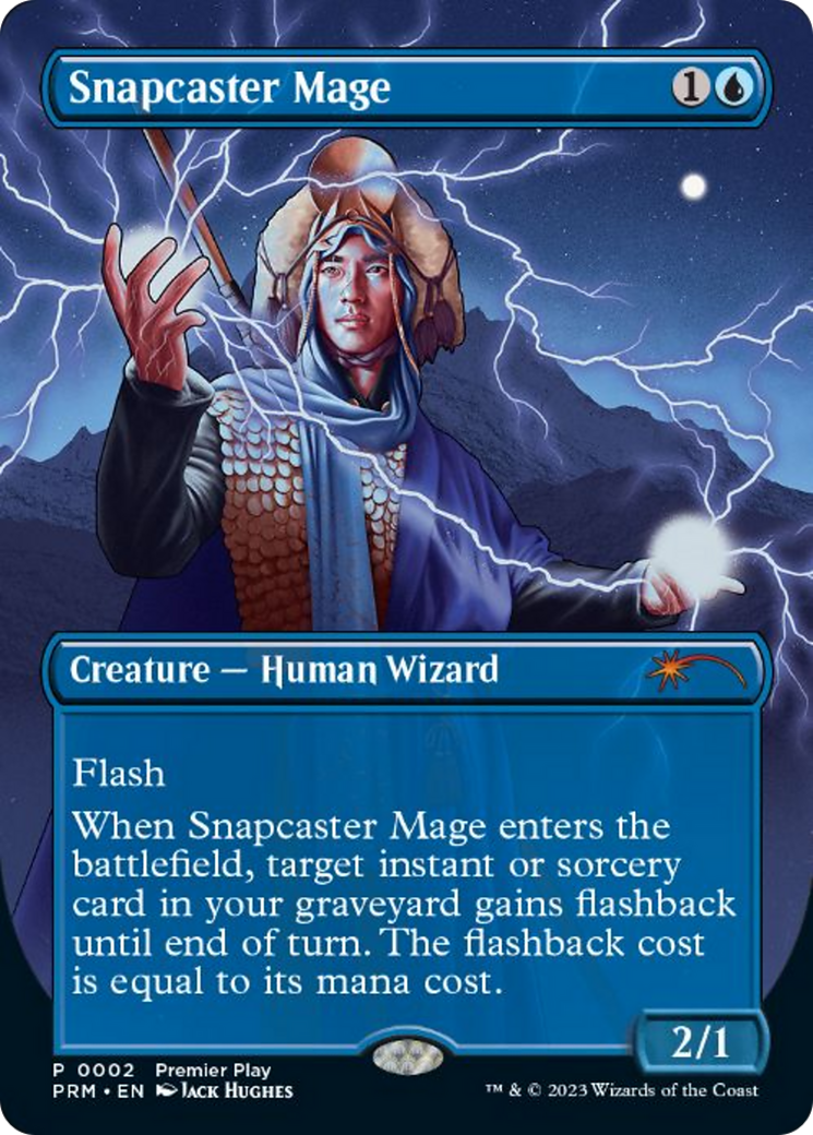 Snapcaster Mage (Borderless Alternate Art) [Regional Championship Qualifiers 2023] | Rock City Comics