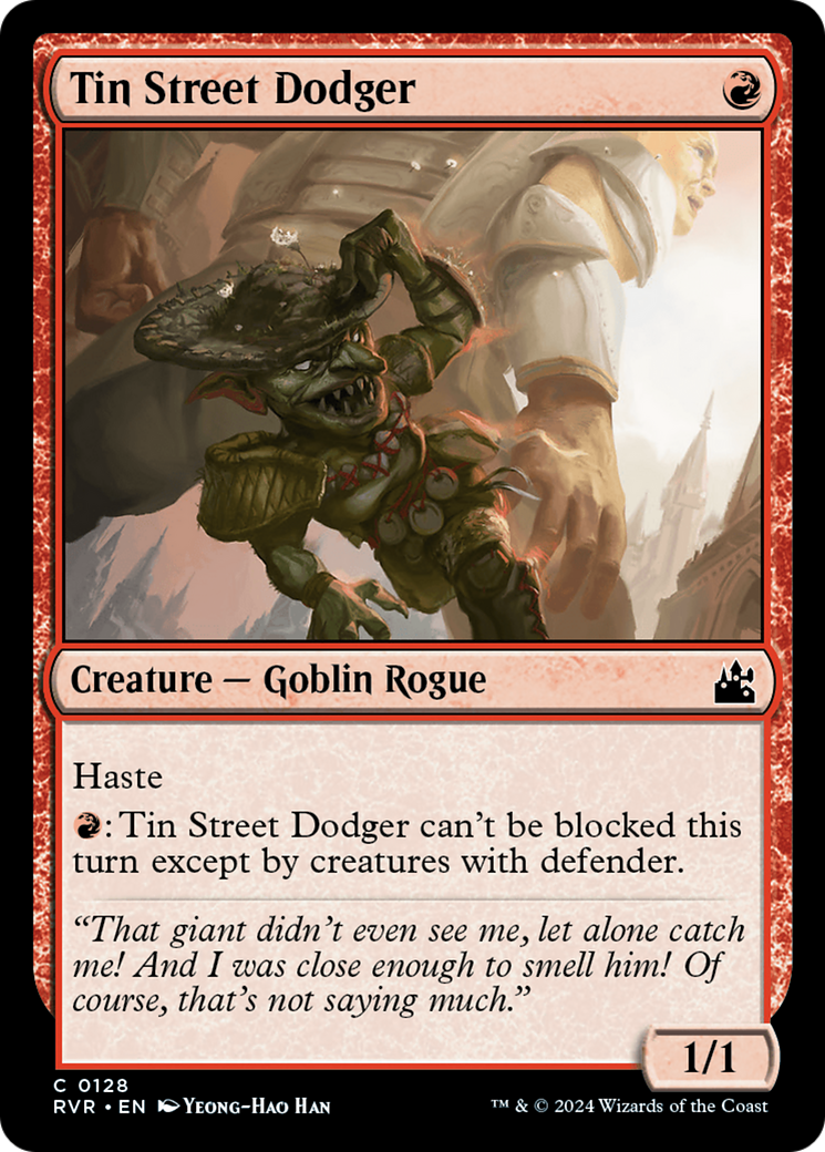 Tin Street Dodger [Ravnica Remastered] | Rock City Comics