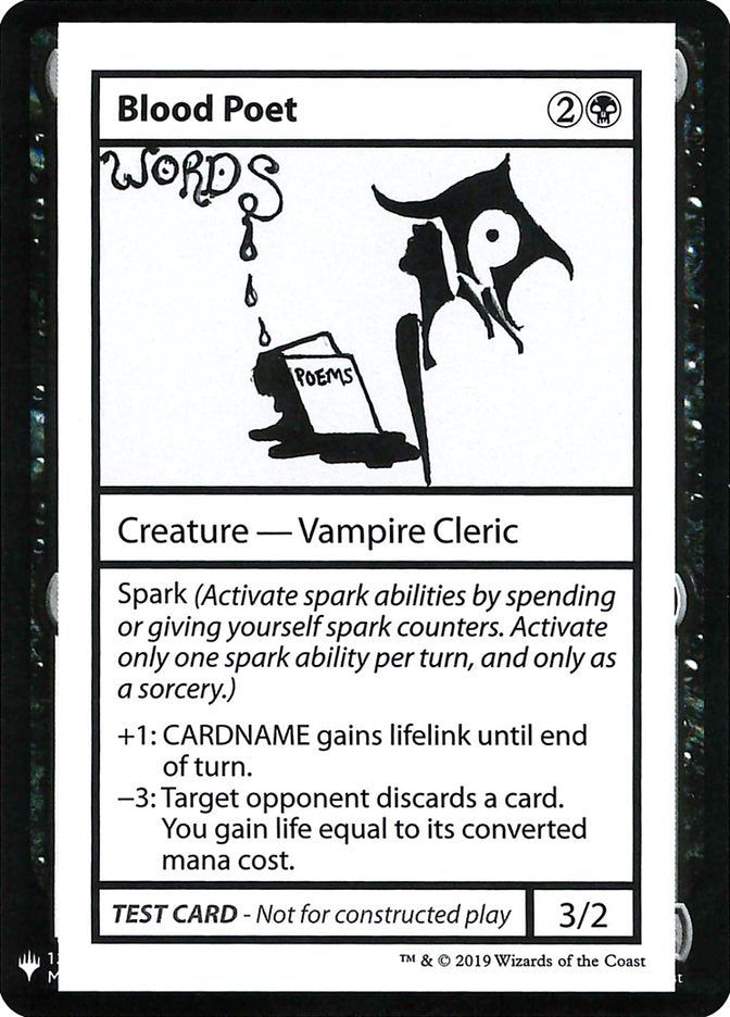 Blood Poet [Mystery Booster Playtest Cards] | Rock City Comics