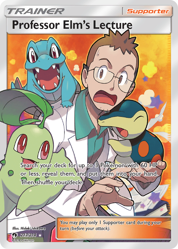 Professor Elm's Lecture (213/214) [Sun & Moon: Lost Thunder] | Rock City Comics