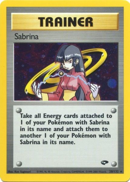 Sabrina (20/132) [Gym Challenge Unlimited] | Rock City Comics