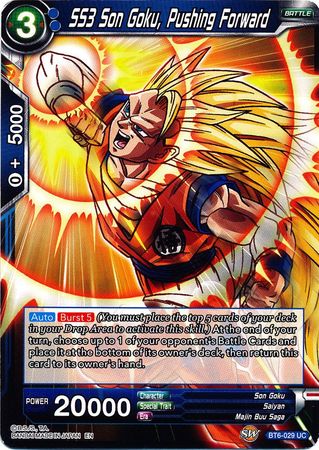 SS3 Son Goku, Pushing Forward [BT6-029] | Rock City Comics