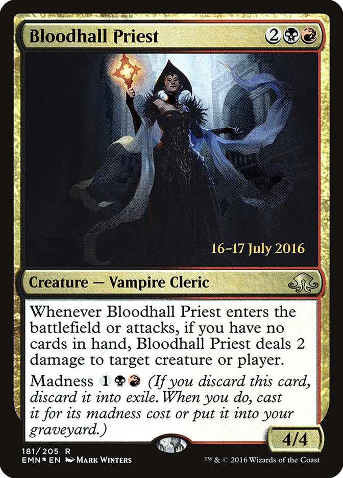 Bloodhall Priest  [Eldritch Moon Prerelease Promos] | Rock City Comics