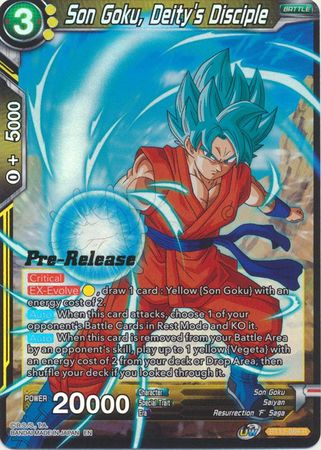 Son Goku, Deity's Disciple (BT12-089) [Vicious Rejuvenation Prerelease Promos] | Rock City Comics