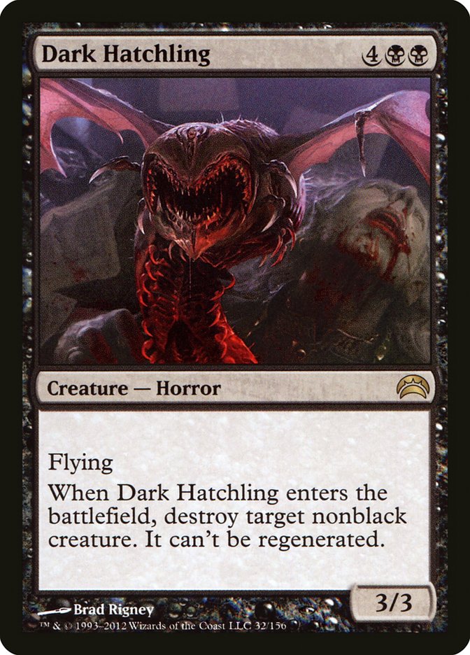 Dark Hatchling [Planechase 2012] | Rock City Comics