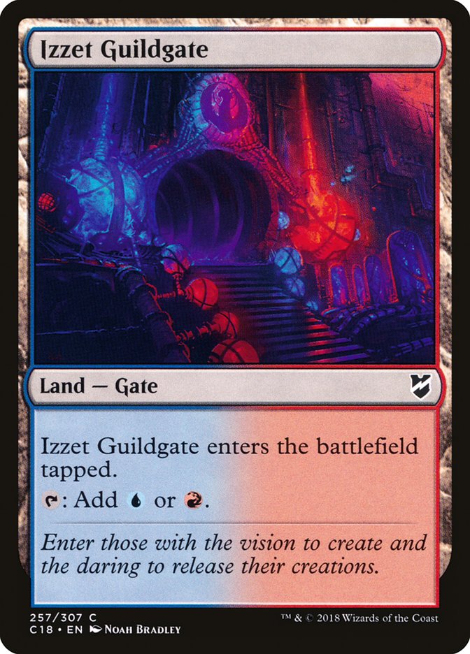 Izzet Guildgate [Commander 2018] | Rock City Comics