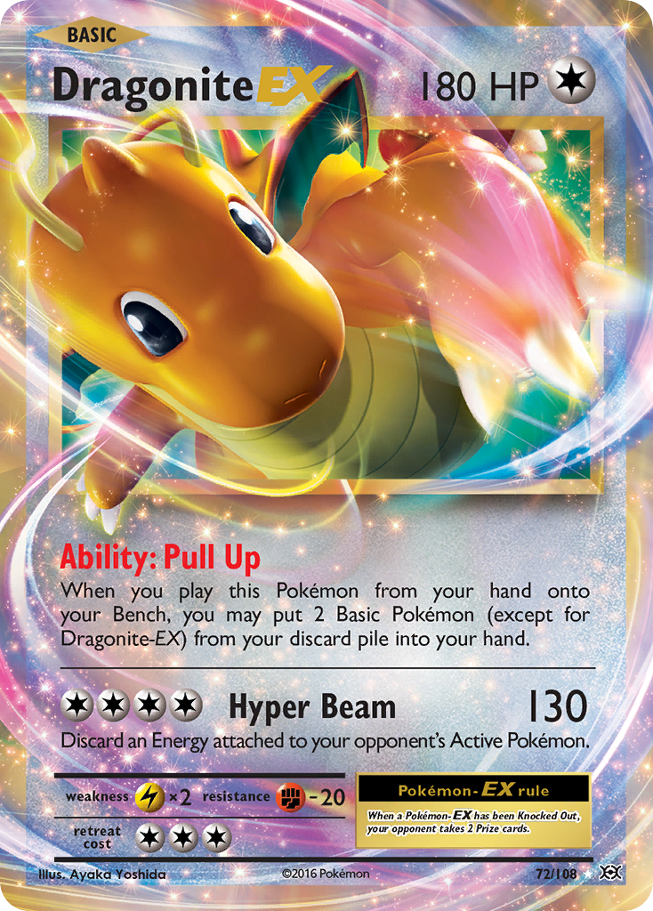 Dragonite EX (72/108) [XY: Evolutions] | Rock City Comics