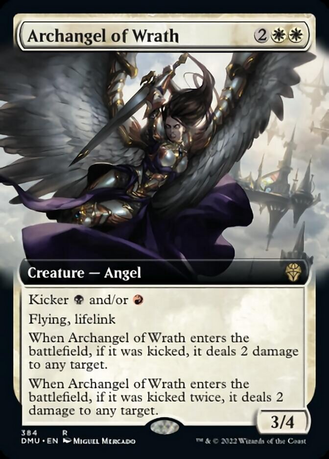 Archangel of Wrath (Extended Art) [Dominaria United] | Rock City Comics